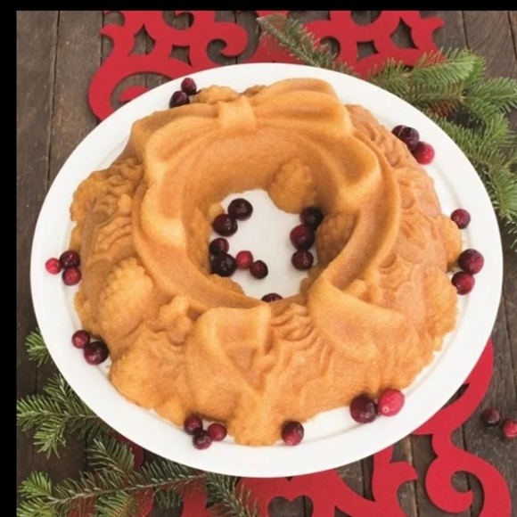 Nordic Ware Cake Pan Christmas Wreath Williams Sonoma